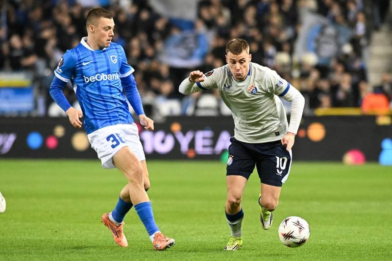 Football. UEFA Europa League. KRC Genk - GNK Dinamo Zagreb. 26.02.2026