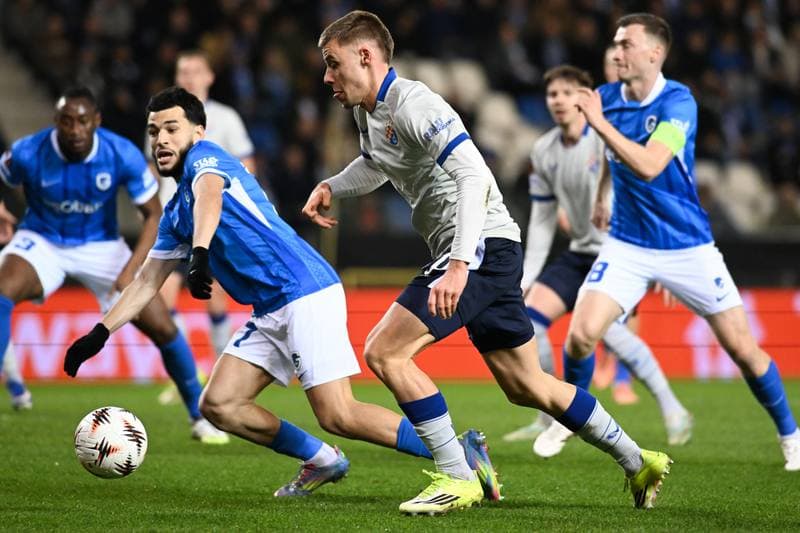 Football. UEFA Europa League. KRC Genk - GNK Dinamo Zagreb. 26.02.2026