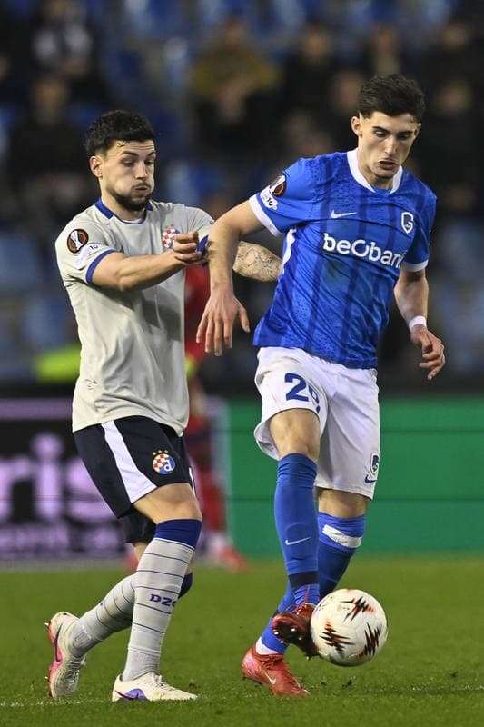 Football. UEFA Europa League. KRC Genk - GNK Dinamo Zagreb. 26.02.2026