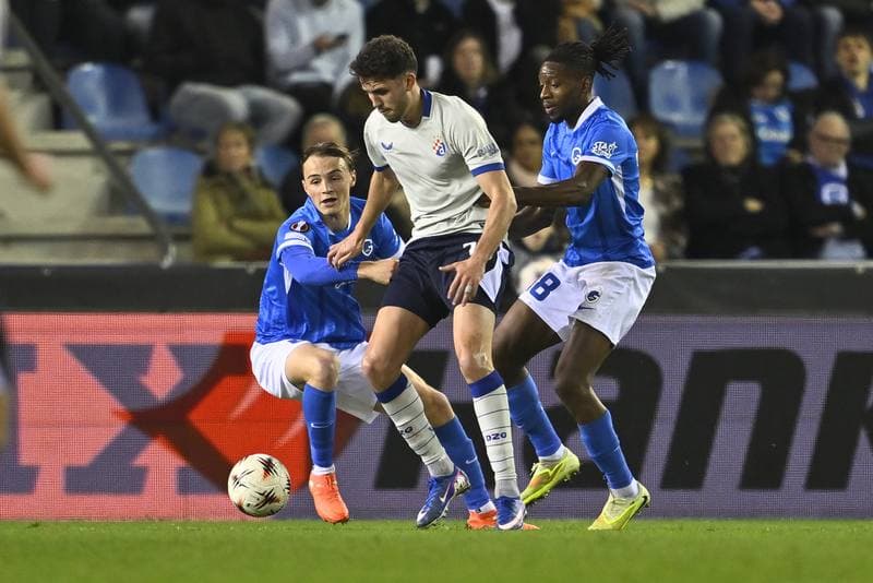 Football. UEFA Europa League. KRC Genk - GNK Dinamo Zagreb. 26.02.2026