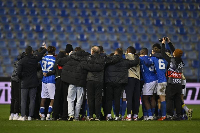 Football. UEFA Europa League. KRC Genk - GNK Dinamo Zagreb. 26.02.2026