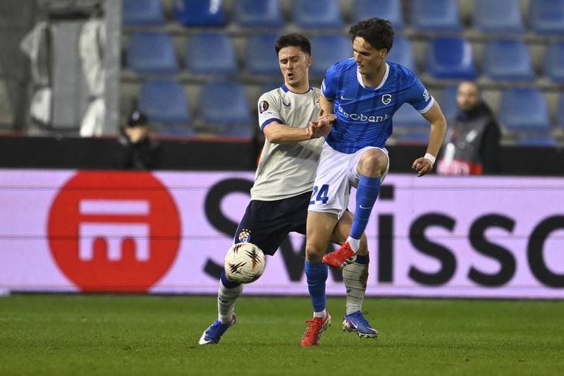 Football. UEFA Europa League. KRC Genk - GNK Dinamo Zagreb. 26.02.2026