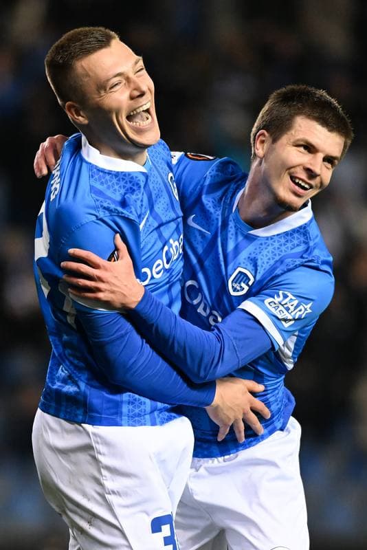 Football. UEFA Europa League. KRC Genk - GNK Dinamo Zagreb. 26.02.2026