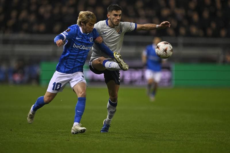 Football. UEFA Europa League. KRC Genk - GNK Dinamo Zagreb. 26.02.2026