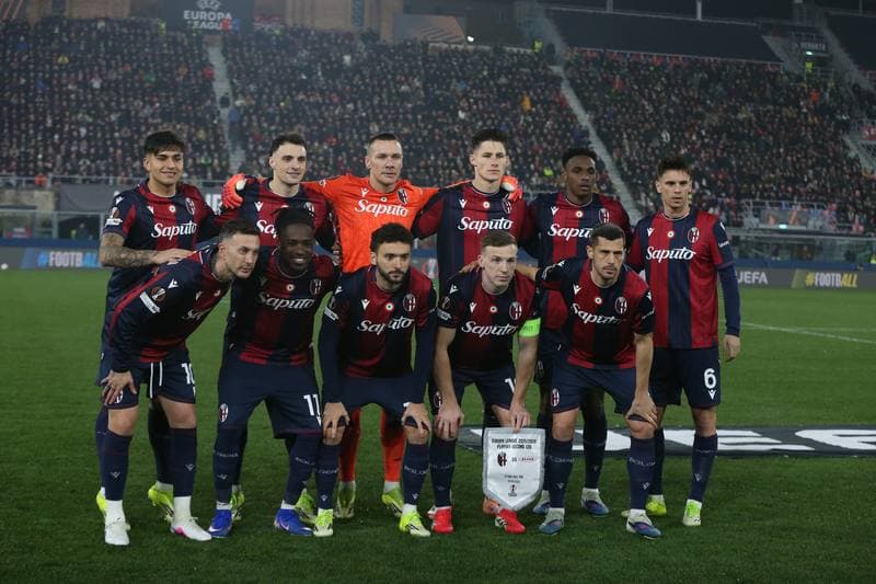 Football. UEFA Europa League. Bologna - Brann. 26.02.2026