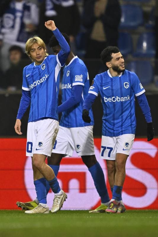 Football. UEFA Europa League. KRC Genk - GNK Dinamo Zagreb. 26.02.2026
