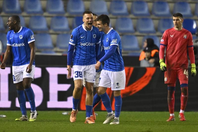 Football. UEFA Europa League. KRC Genk - GNK Dinamo Zagreb. 26.02.2026