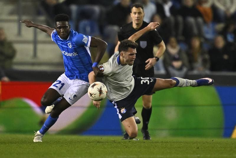 Football. UEFA Europa League. KRC Genk - GNK Dinamo Zagreb. 26.02.2026