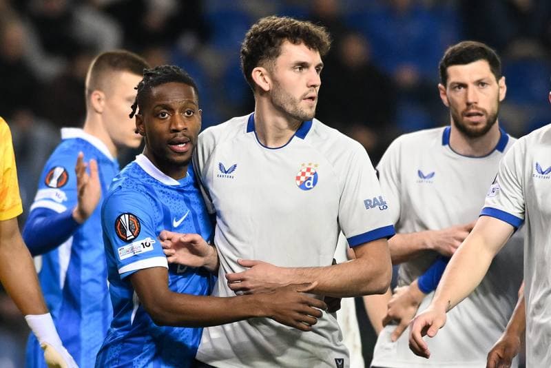 Football. UEFA Europa League. KRC Genk - GNK Dinamo Zagreb. 26.02.2026