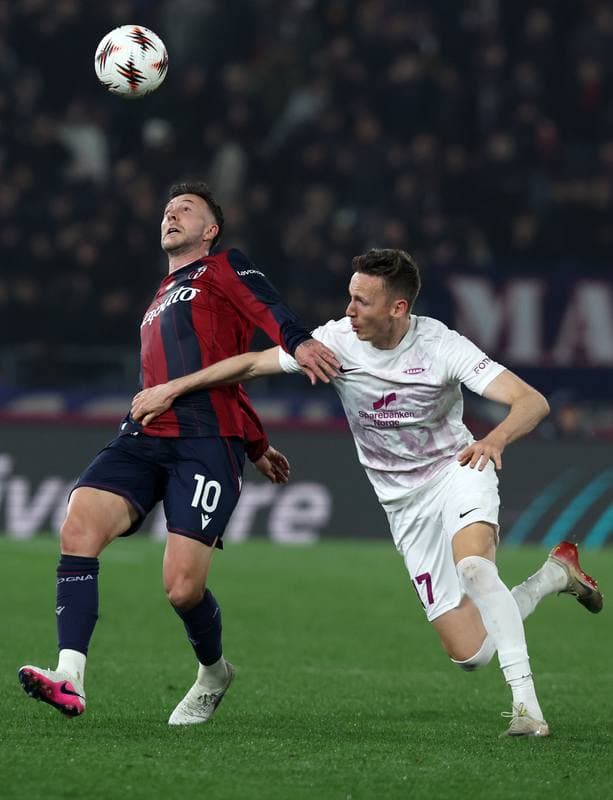 Football. UEFA Europa League. Bologna - Brann. 26.02.2026