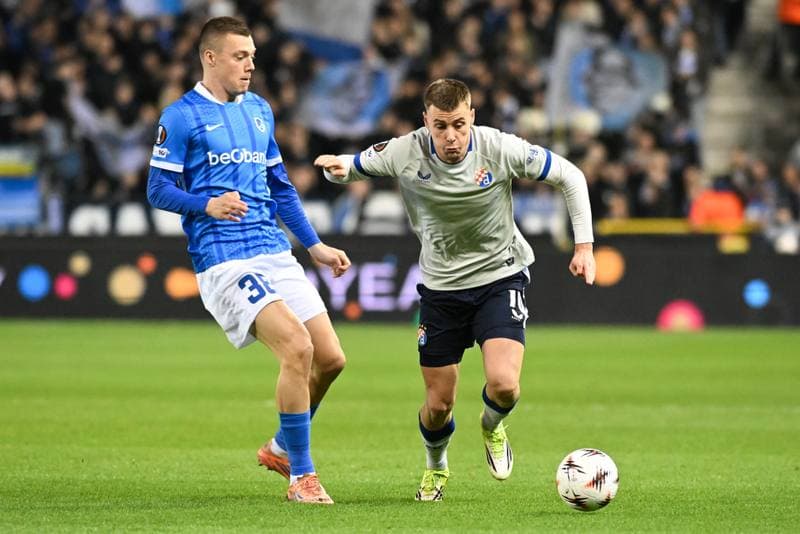 Football. UEFA Europa League. KRC Genk - GNK Dinamo Zagreb. 26.02.2026