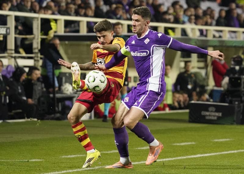 Football. UEFA Europa Conference League. Fiorentina - Jagiellonia. 26.02.2026