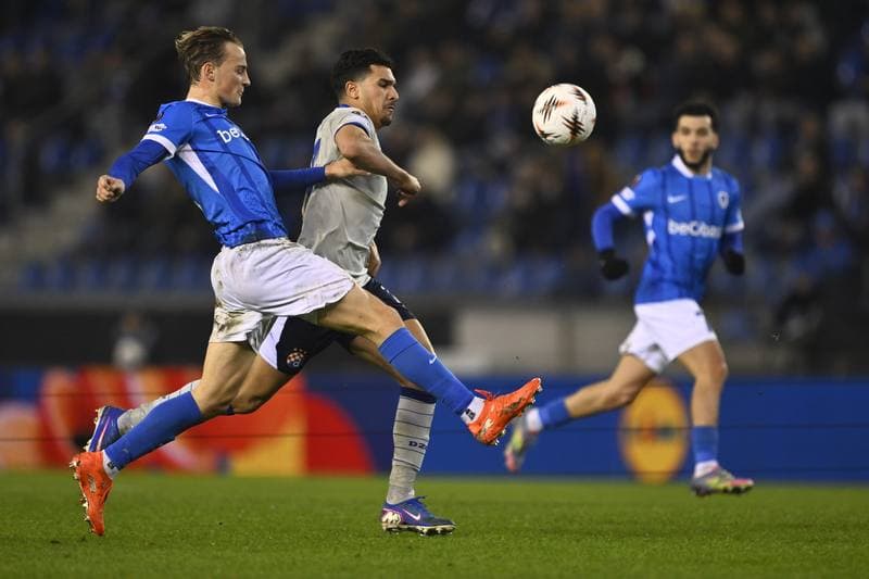 Football. UEFA Europa League. KRC Genk - GNK Dinamo Zagreb. 26.02.2026