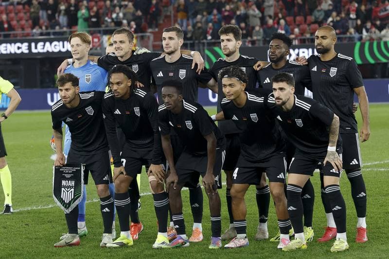 Football. UEFA Conference League. AZ - Noah. 26.02.2026