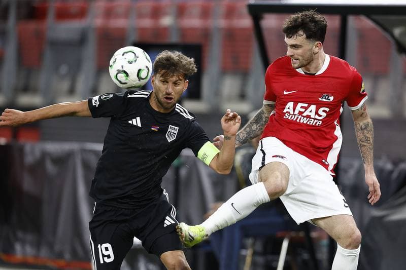 Football. UEFA Conference League. AZ - Noah. 26.02.2026