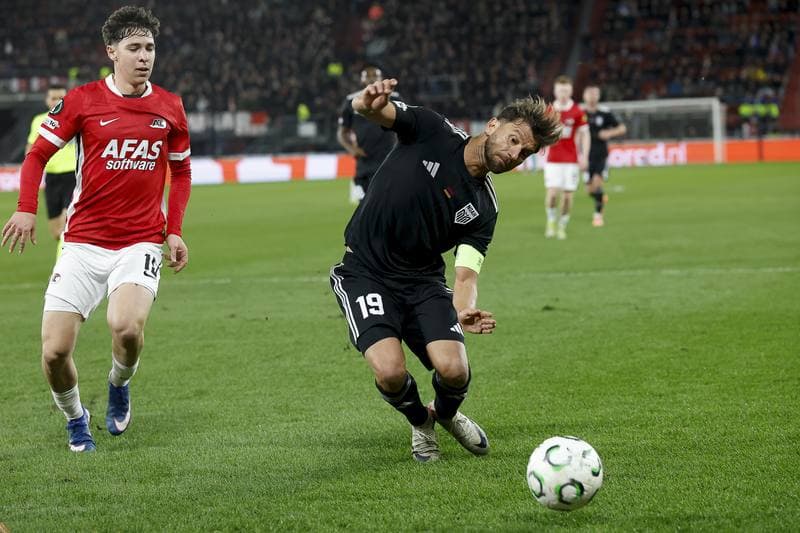 Football. UEFA Conference League. AZ - Noah. 26.02.2026