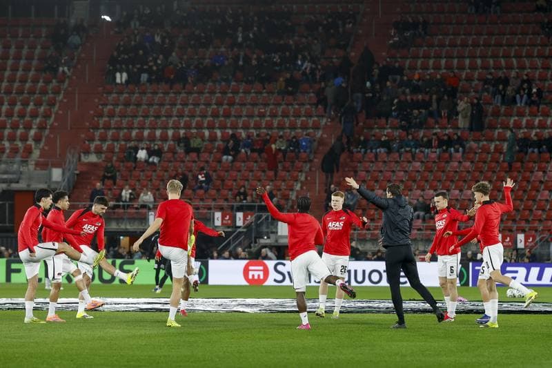 Football. UEFA Conference League. AZ - Noah. 26.02.2026