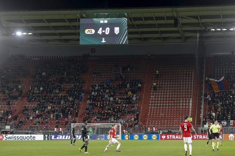 Football. UEFA Conference League. AZ - Noah. 26.02.2026