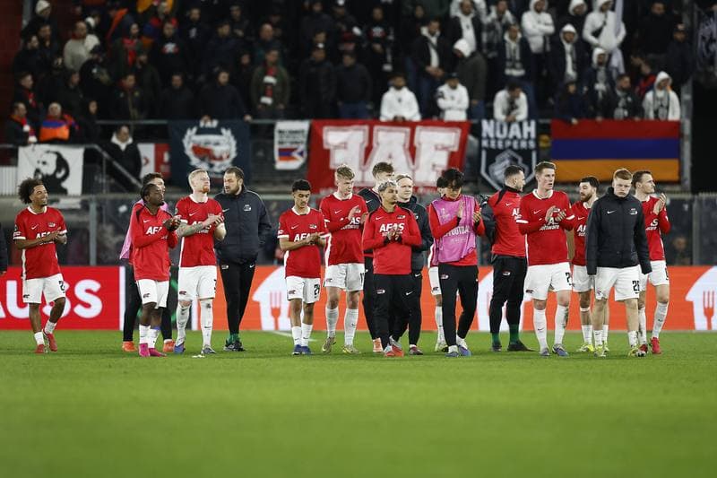 Football. UEFA Conference League. AZ - Noah. 26.02.2026