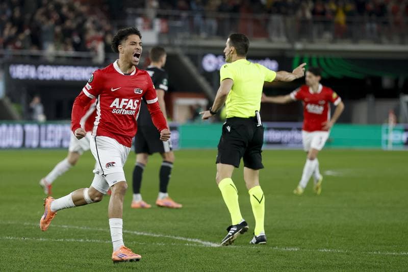 Football. UEFA Conference League. AZ - Noah. 26.02.2026
