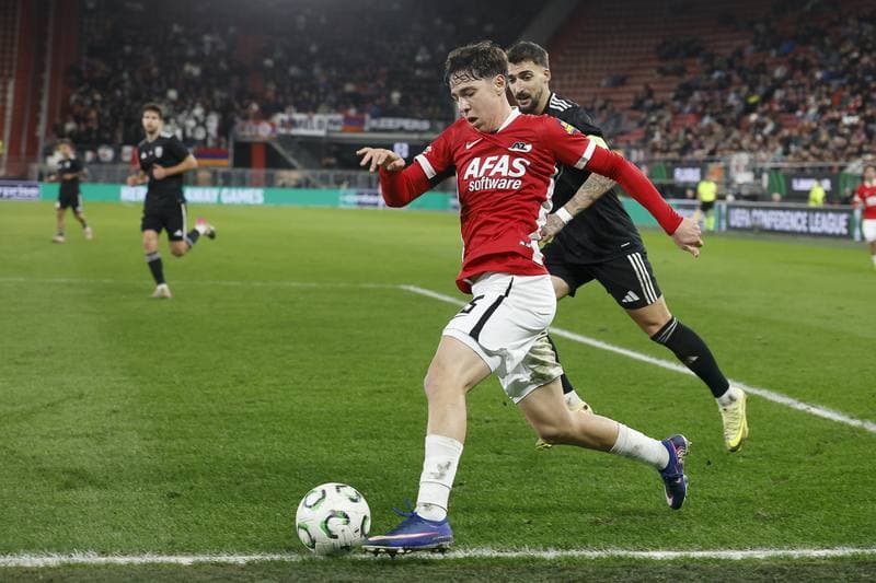 Football. UEFA Conference League. AZ - Noah. 26.02.2026
