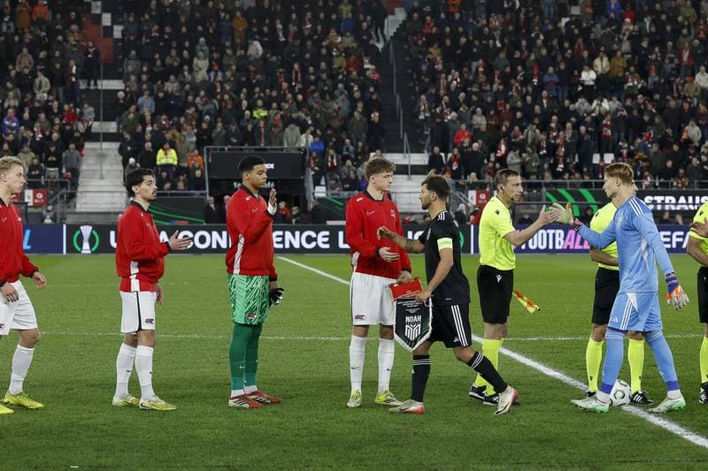 Football. UEFA Conference League. AZ - Noah. 26.02.2026