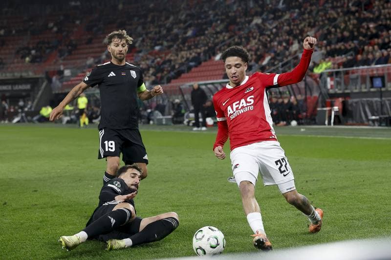 Football. UEFA Conference League. AZ - Noah. 26.02.2026
