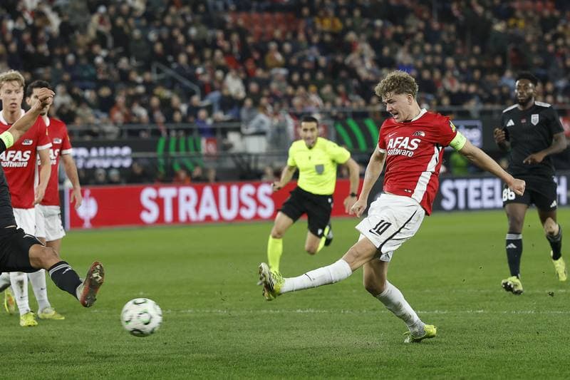Football. UEFA Conference League. AZ - Noah. 26.02.2026
