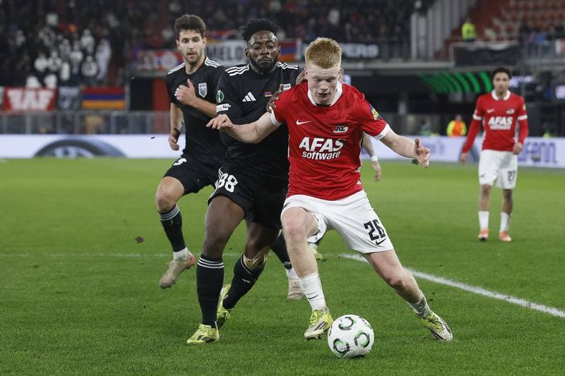 Football. UEFA Conference League. AZ - Noah. 26.02.2026