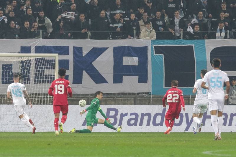 Football. UEFA Conference League. HNK Rijeka - Omonoia FC. 26.02.2026