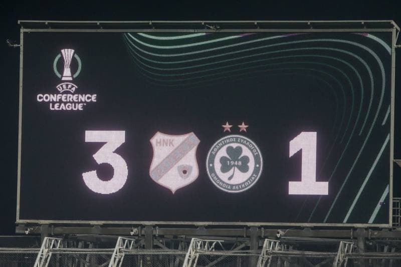 Football. UEFA Conference League. HNK Rijeka - Omonoia FC. 26.02.2026