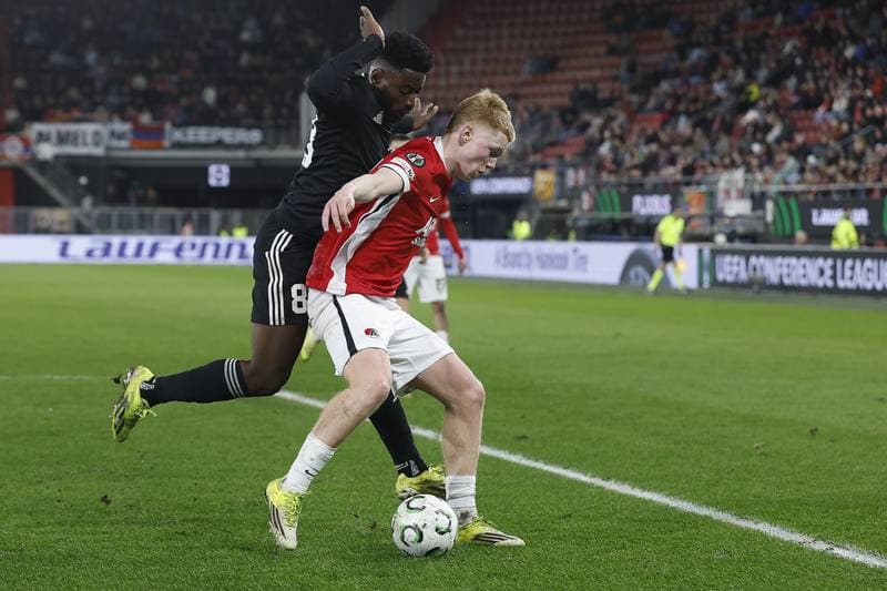 Football. UEFA Conference League. AZ - Noah. 26.02.2026