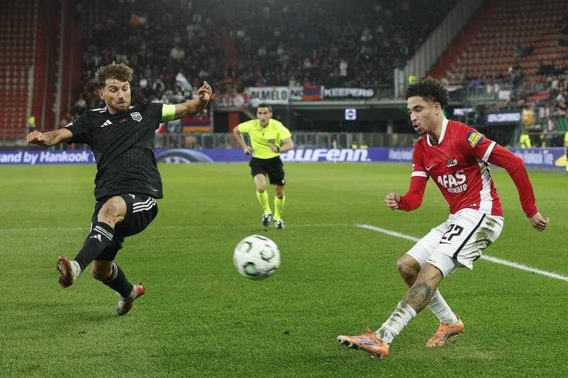 Football. UEFA Conference League. AZ - Noah. 26.02.2026
