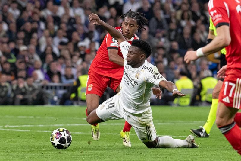 Football. UEFA Champions League. Real Madrid - Benfica. 25.02.2026
