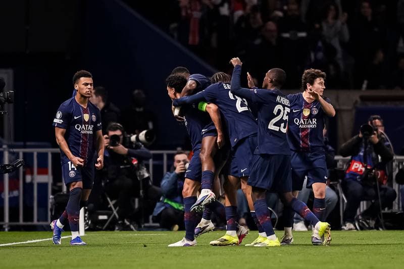 Football. UEFA Champions League. Paris Saint-Germain - AS Monaco. 25.02.2026