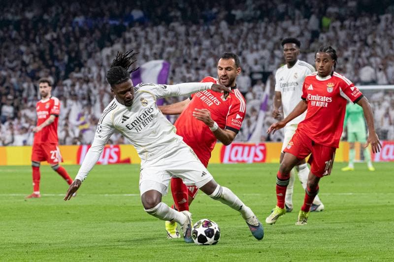 Football. UEFA Champions League. Real Madrid - Benfica. 25.02.2026