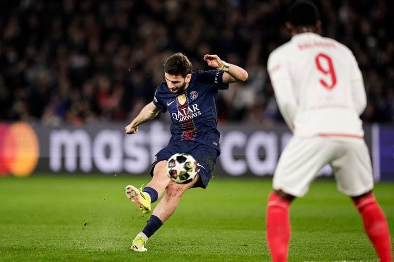 Football. UEFA Champions League. Paris Saint-Germain - AS Monaco. 25.02.2026