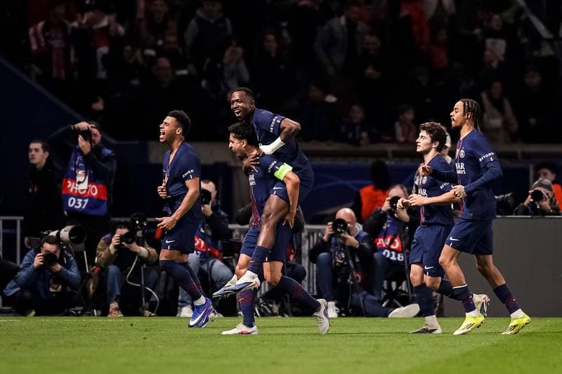 Football. UEFA Champions League. Paris Saint-Germain - AS Monaco. 25.02.2026
