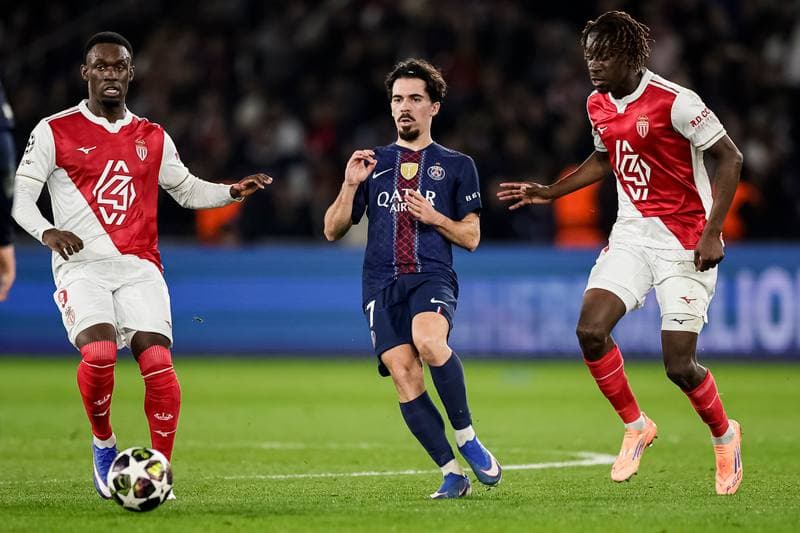 Football. UEFA Champions League. Paris Saint-Germain - AS Monaco. 25.02.2026