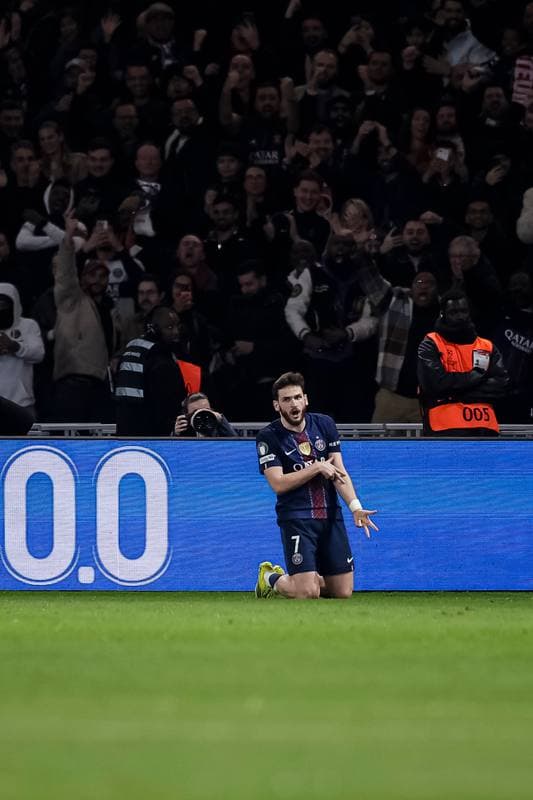 Football. UEFA Champions League. Paris Saint-Germain - AS Monaco. 25.02.2026
