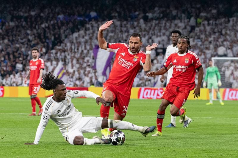 Football. UEFA Champions League. Real Madrid - Benfica. 25.02.2026