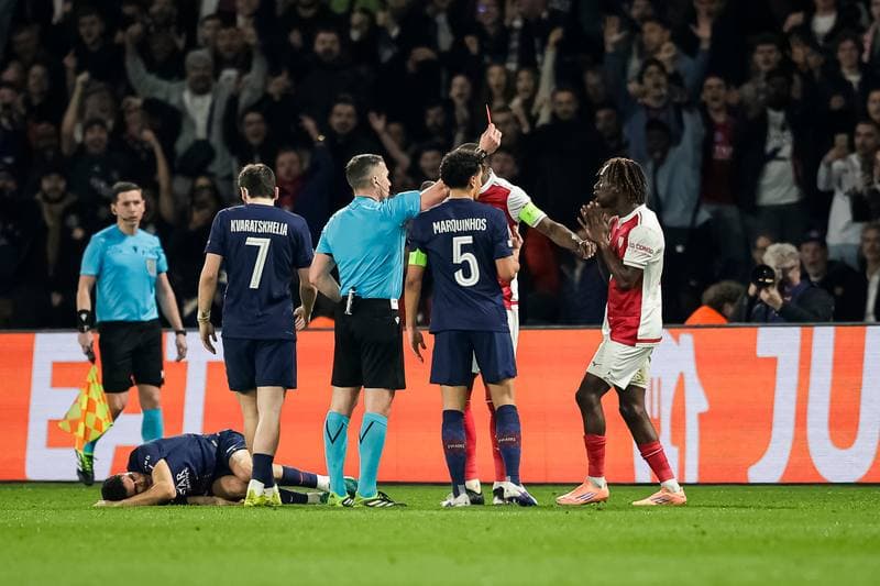 Football. UEFA Champions League. Paris Saint-Germain - AS Monaco. 25.02.2026