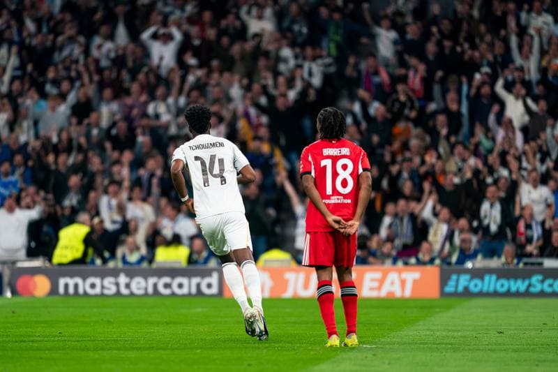 Football. Champions League. Real Madrid - SL Benfica. 25.02.2026
