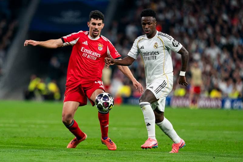 Football. Champions League. Real Madrid - SL Benfica. 25.02.2026