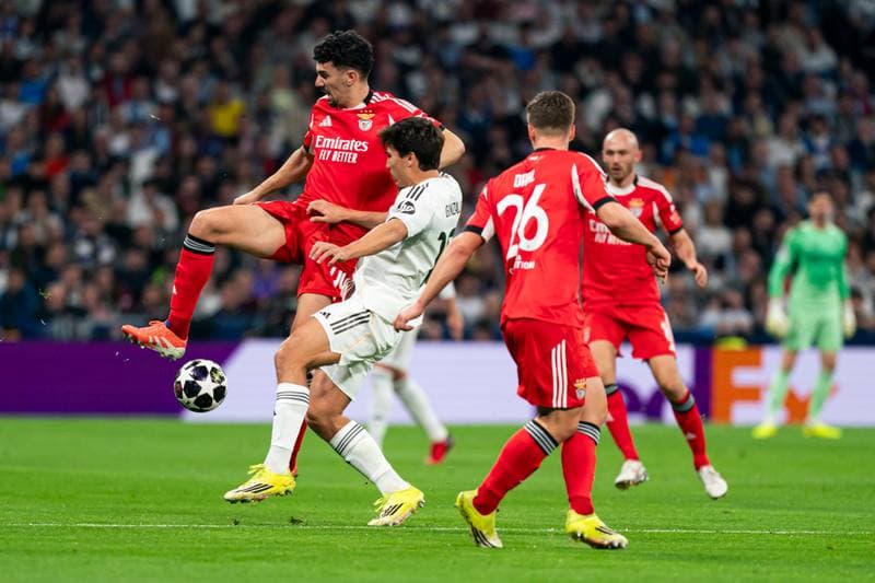 Football. Champions League. Real Madrid - SL Benfica. 25.02.2026