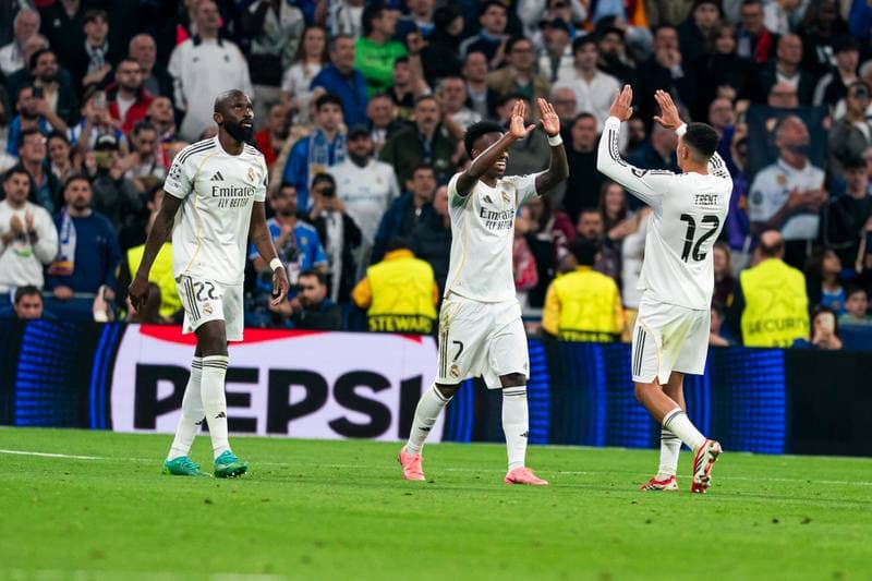 Football. Champions League. Real Madrid - SL Benfica. 25.02.2026