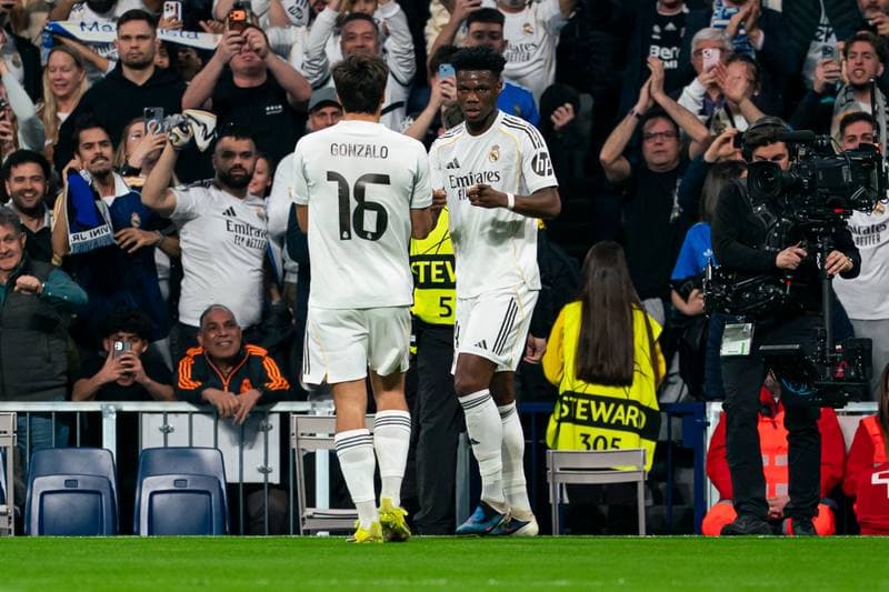 Football. Champions League. Real Madrid - SL Benfica. 25.02.2026