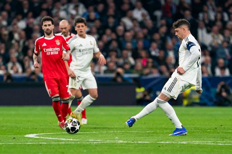 Football. Champions League. Real Madrid - SL Benfica. 25.02.2026