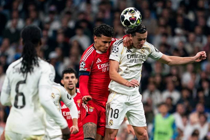 Football. Champions League. Real Madrid - SL Benfica. 25.02.2026