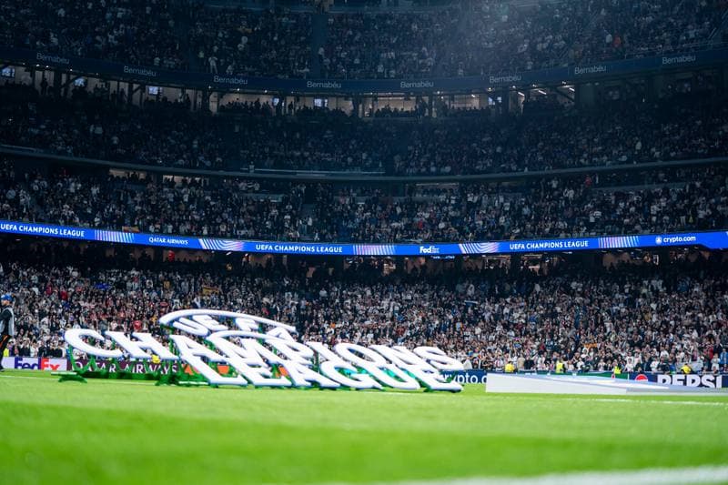 Football. Champions League. Real Madrid - SL Benfica. 25.02.2026